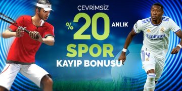Piabet Çevrimsiz 20% Anlık Spor Kayıp Bonusu piabet-cevrimsiz-spor-yatirim-bonusu