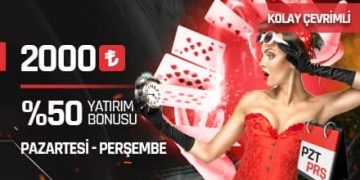Supertotobet 2000 TL Pazartesi Perşembe 50% Yatırım Bonusu supertotobet-pzt-prsmbe-yatirim-bonusu