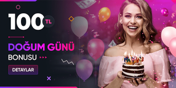 Tipobet 100 TL Doğum Günü Bonusu tipobet-dogu-gunu-bonusu