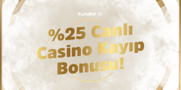 Kulisbet 25% Canlı Casino Kayıp Bonusu kulisbet-canli-casino-kayip-bonusu