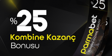 Parmabet 25% Kombine Kazanç Bonusu parmabet-kombine-bonusu