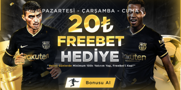 Betlist Tüm Üyelere 20 TL Freebet betlist-freebet-hediye-bonusu