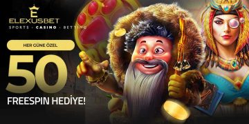 Elexusbet Her Güne Özel 50 Freespin elexusbet-freespin-hediye-bonusu