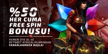 Betnbet Her Cuma 50% Freespin betnbet-her-cuma-freespin