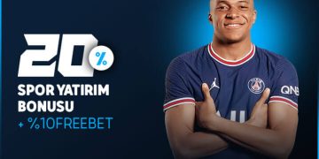 Hilarionbet %20 Spor Yatırım + Freebet Bonusu hilarionbet-spor
