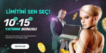 Renderbet %10 ve %15 Çevrimsiz Yatırım Bonusu renderbet çevrimsiz yatırım bonusu