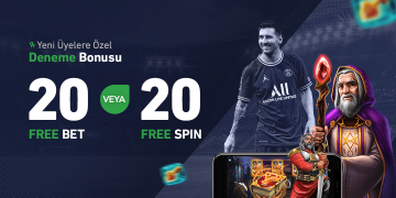 Betpipo 20 TL Freebet veya 20 Free Spin Deneme Bonusu betpipo-deneme