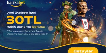 Harikabet 30 TL Nakit Deneme Bonusu harikabet-deneme-bonusu